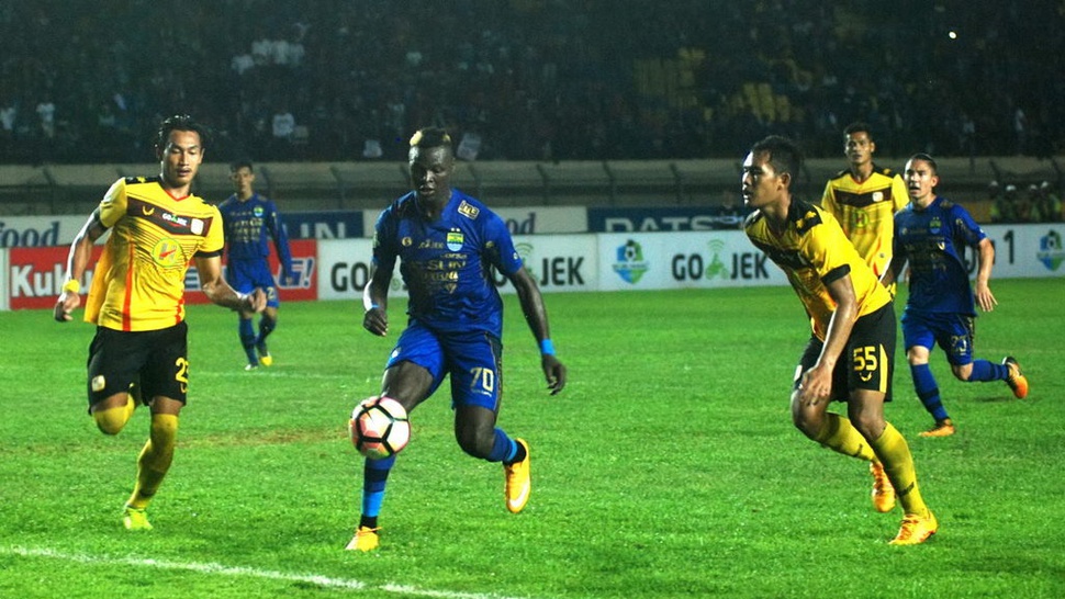 Gol Ady Setiawan Buat Persib Gagal ke Puncak Klasemen Liga 1 2018