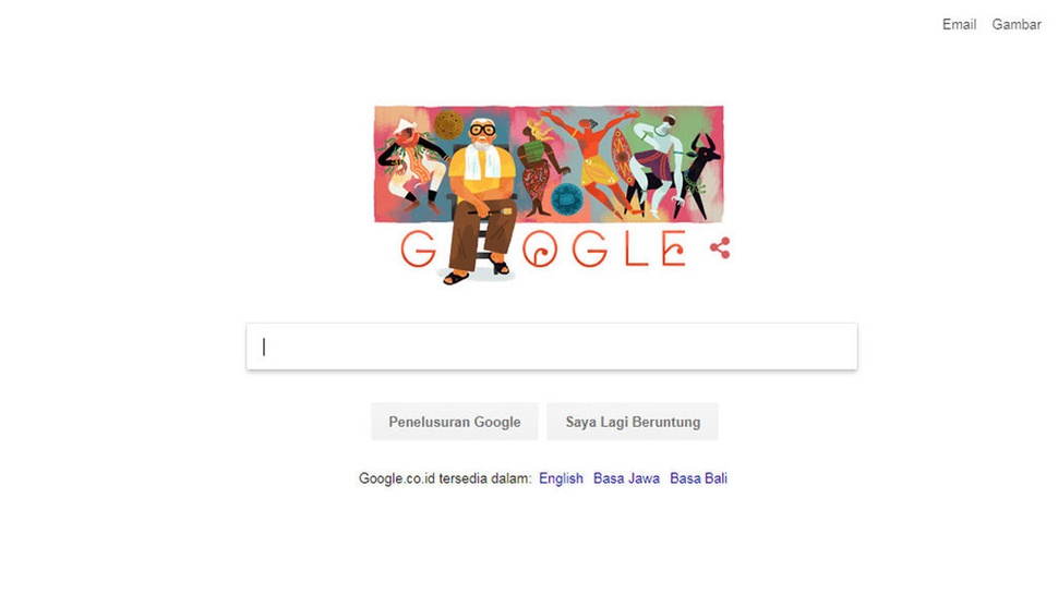 Pelopor Tari Modern Bagong Kussudiardja Jadi Google Doodle