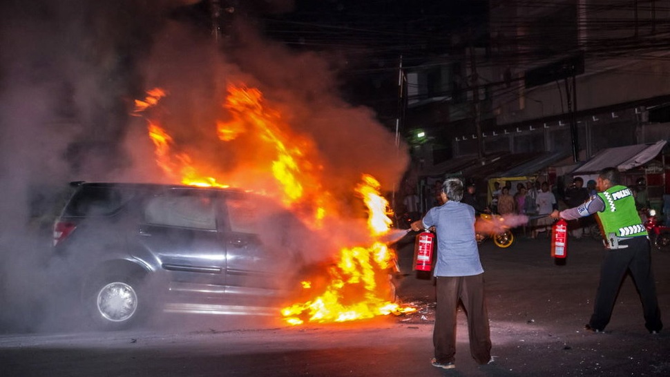 Pembakaran Kendaraan di Jateng Terkait Pemilu, Polri: Masih Sumir