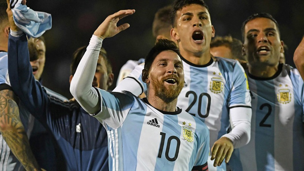Jadwal Timnas Argentina di Fase Grup Piala Dunia 2018