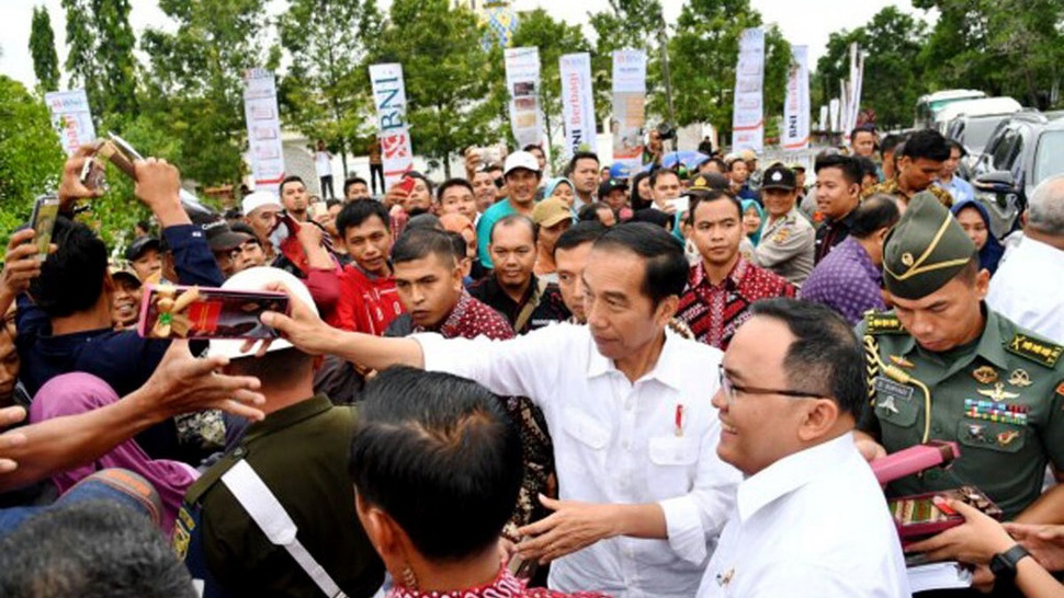 Jokowi Pimpin Peremajaan Kebun Kelapa Sawit di Sumsel