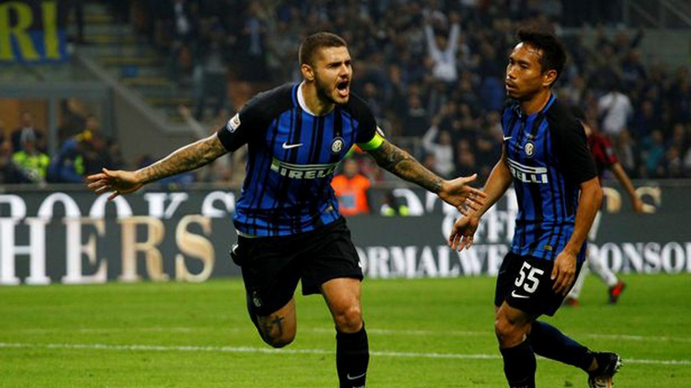Hasil Sampdoria vs Inter Milan di Liga Italia 2018, Skor Akhir 0-1