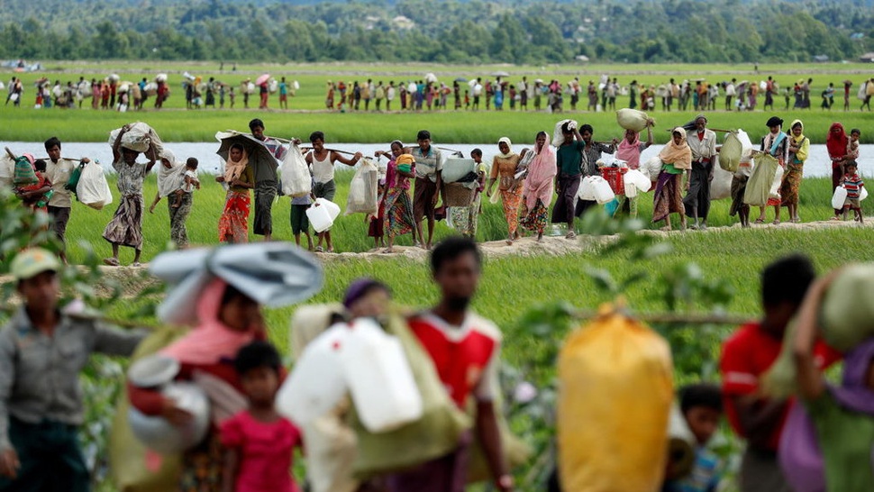 Jumlah Pengungsi Rohingya Hampir 600 Ribu, PBB Butuh Rp5,8 Triliun