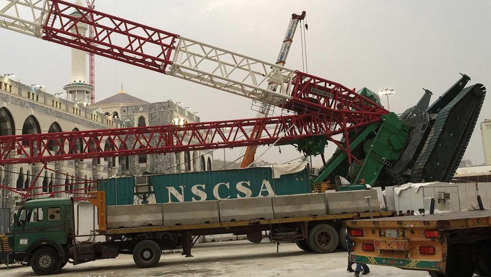 Korban Kecelakaan Crane Arab Saudi Tak akan Dapat Kompensasi