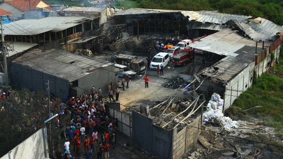 23 Korban Tewas Terbakar Akibat Gudang Petasan Meledak di Tangerang