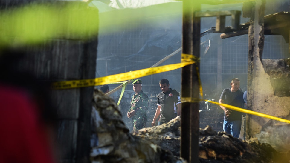 Polri Sudah Mengidentifikasi 39 Jenazah Ledakan Pabrik Kembang Api