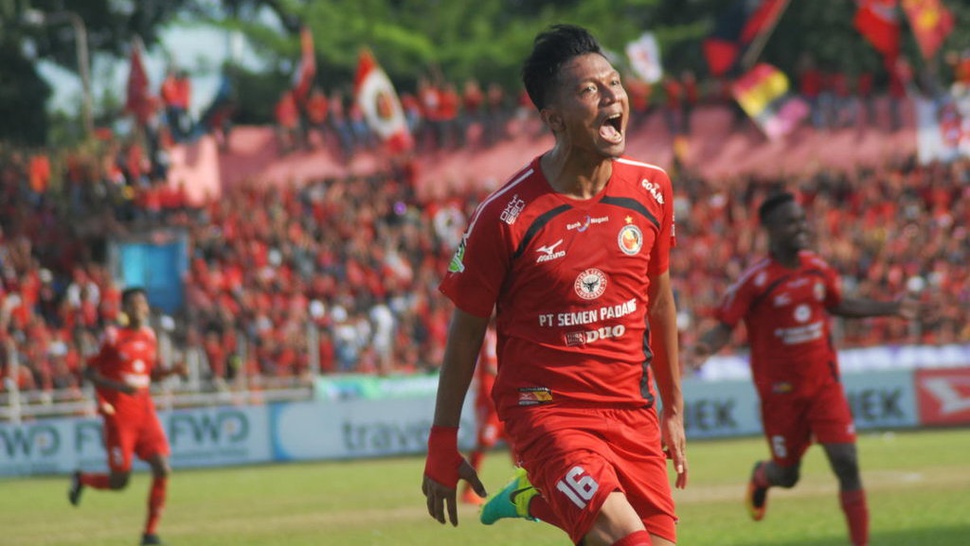 Hasil Semen Padang FC vs PS TNI: Skor Babak Pertama 2-0