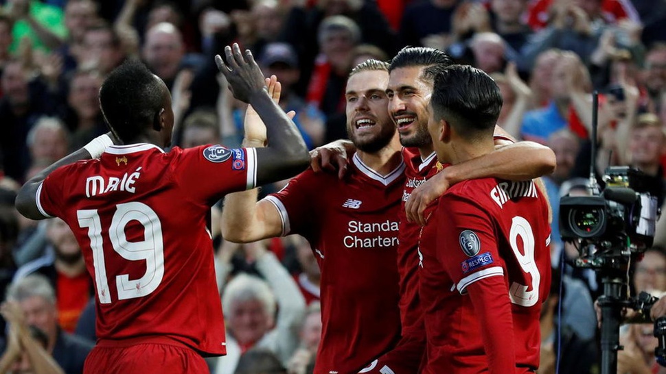 Hasil Liverpool vs Spartak Skor Akhir 7-0: The Reds Lolos 16 Besar