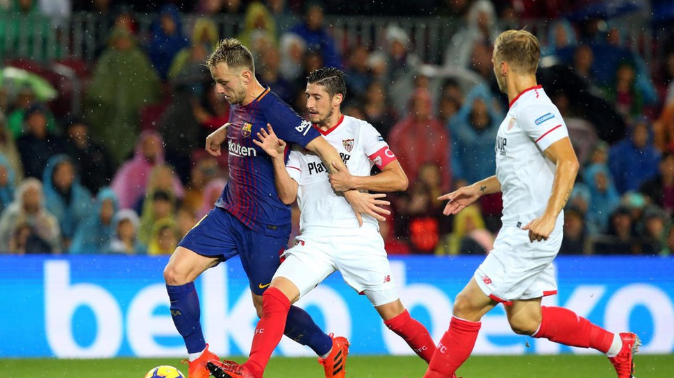 Hasil Barcelona vs Athletic Bilbao Babak I Skor 0-1, Tanpa Messi