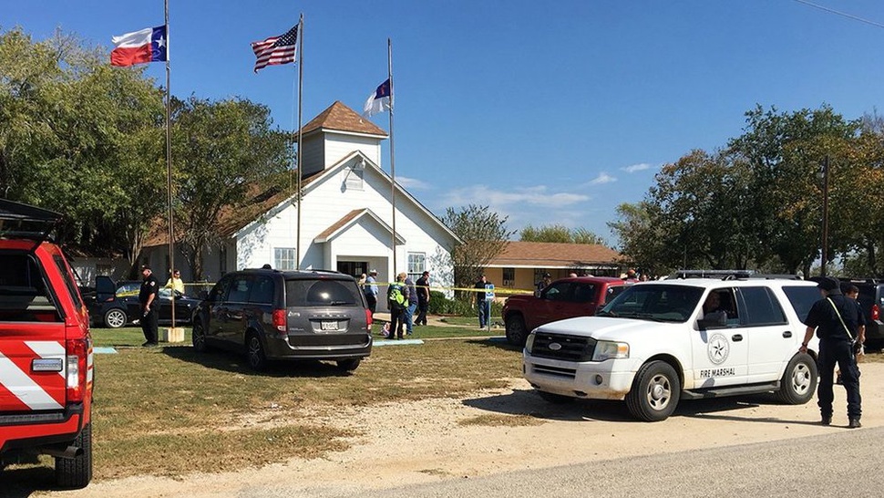 Teror Penembakan Massal di Gereja Texas Tewaskan 26 Orang