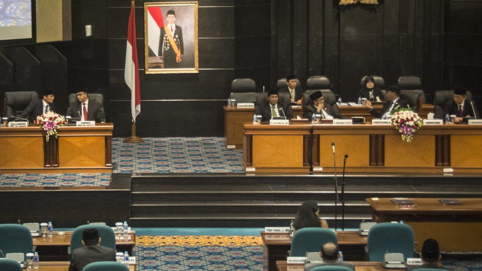 Dua Anggota DPRD DKI Cekcok Saat Pembahasan Rancangan APBD-P 2018 