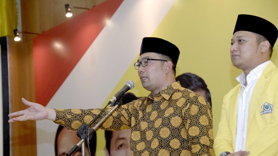 DPP Golkar Tak Bisa Semena-mena Cabut Dukungan bagi Ridwan Kamil