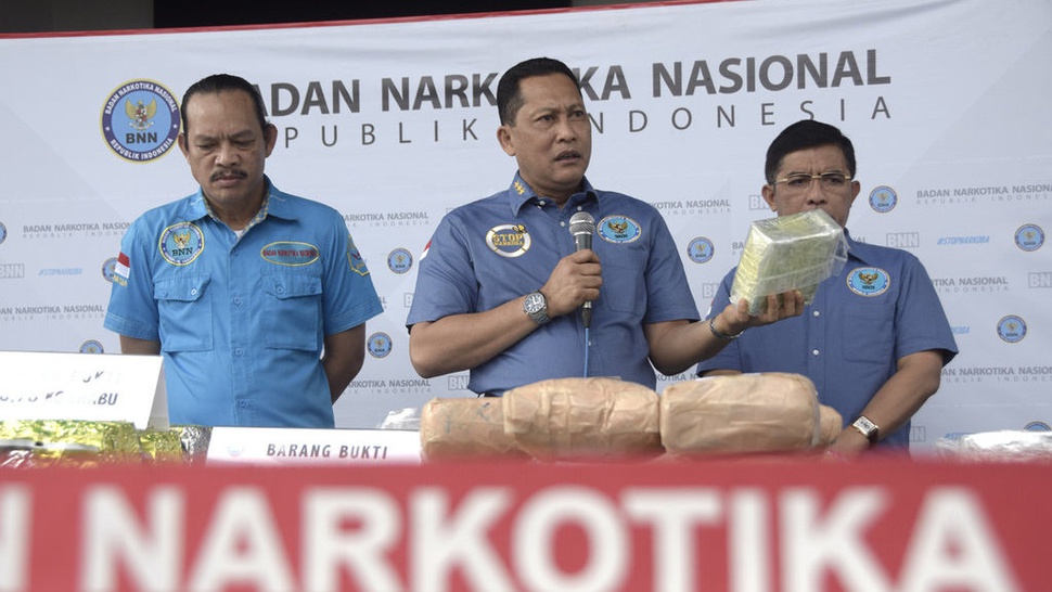 BNN Tangkap 4 Tersangka Narkoba Internasional di Aceh