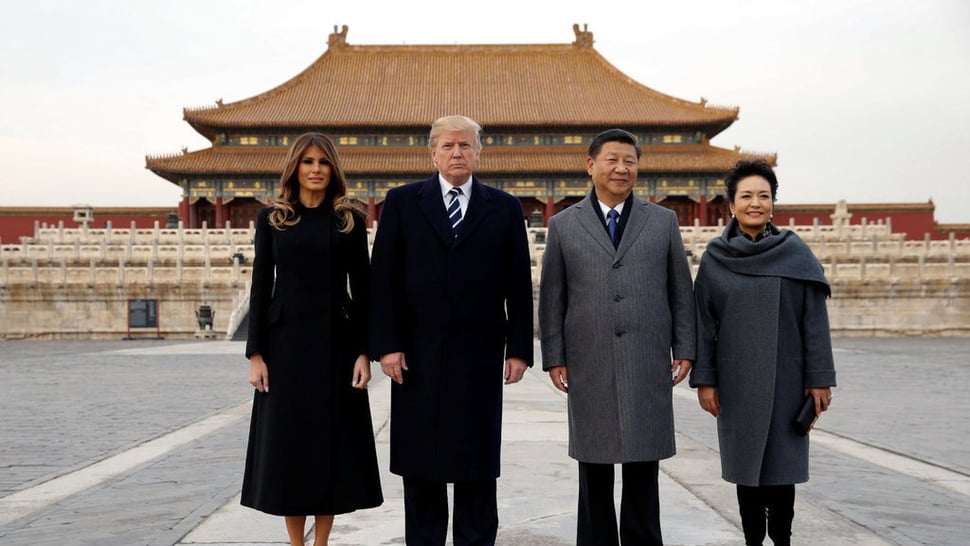 Trump Memuji-Muji Cina di Depan Xi Jinping dan Salahkan AS