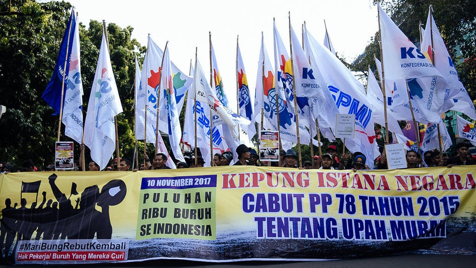 Cara Pemprov DKI Jinakkan Demonstrasi Buruh di Jakarta