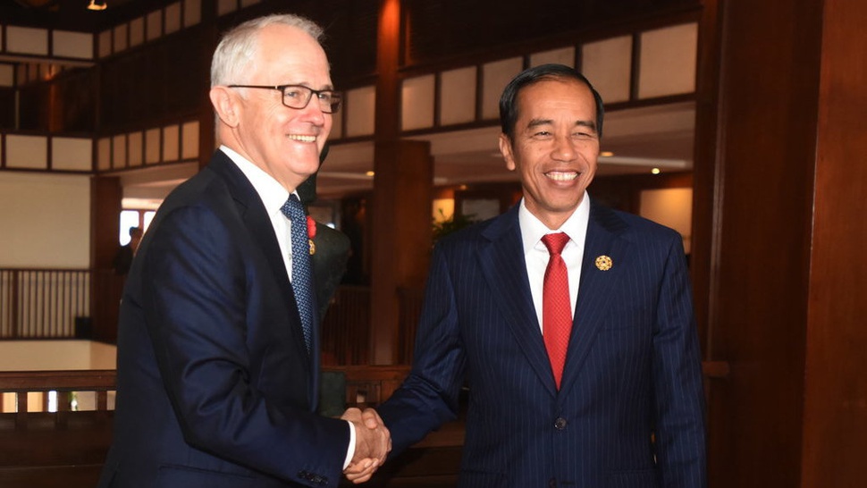 Jokowi-Turnbull Bicara soal Rakhine hingga Marawi di KTT APEC