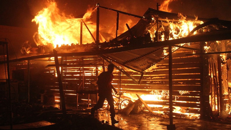 Tahun Baru Imlek: Puluhan Ruko Kawasan Chinatown Siak Dilalap Api
