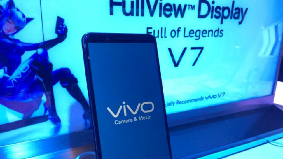 Harga dan Spesifikasi Vivo V7 yang Resmi Diluncurkan Hari Ini