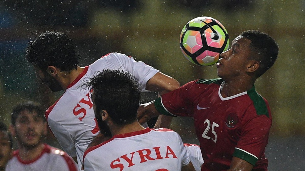 Hasil Timnas Indonesia vs Suriah Skor Akhir 0-1