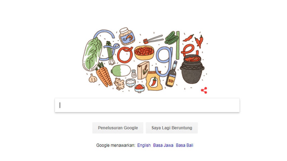 Apa Istimewanya Kimchi Jadi Google Doodle Hari Ini?