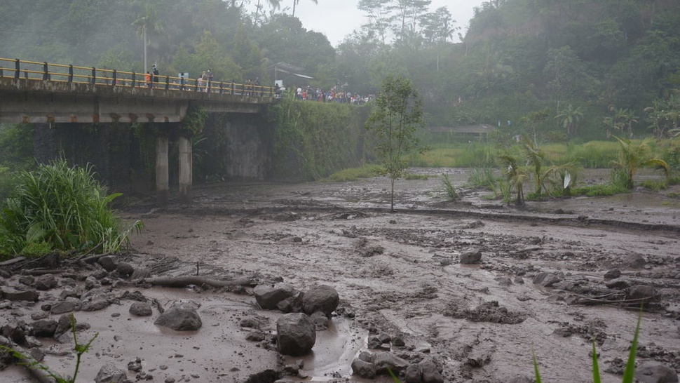 Warga Diminta Jauhi Sungai Hindari Banjir Lahar Dingin Gunung Agung
