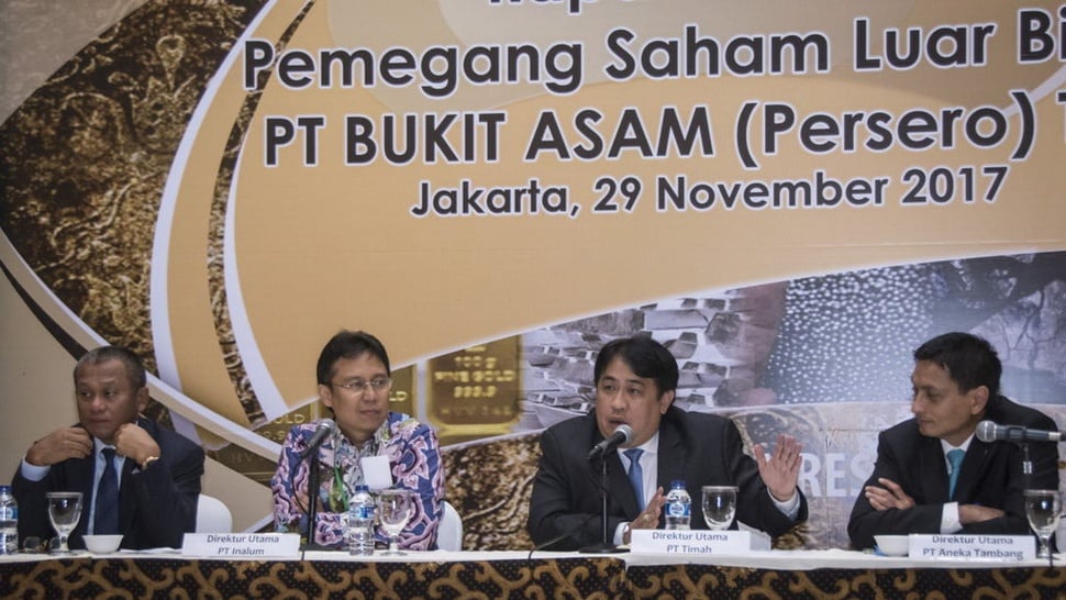 PT Bukit Asam Optimistis Sinergi Holding BUMN Tambang Bisa Berjalan