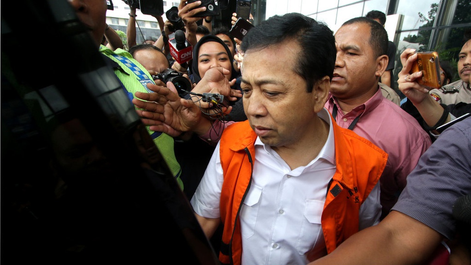 KPK Limpahkan Berkas Dakwaan Setya Novanto ke Pengadilan Tipikor