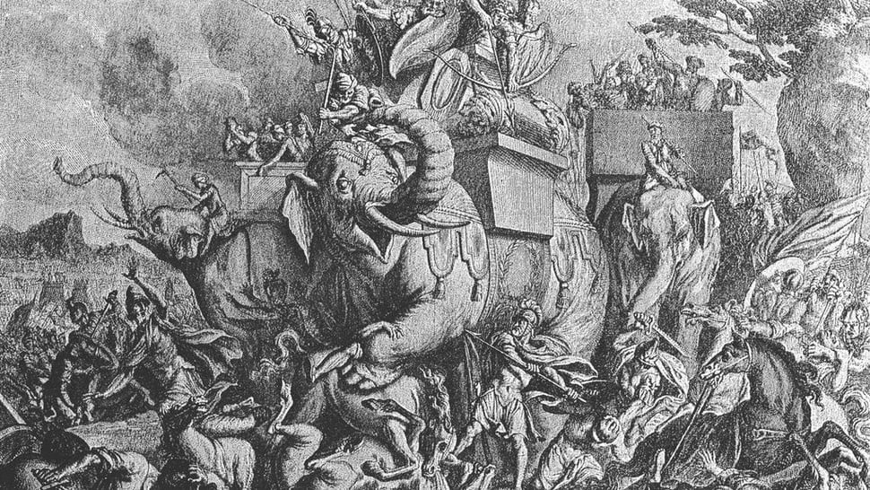 Lahirnya Nabi Muhammad, Tentara Abrahah & Gajah yang Berperang