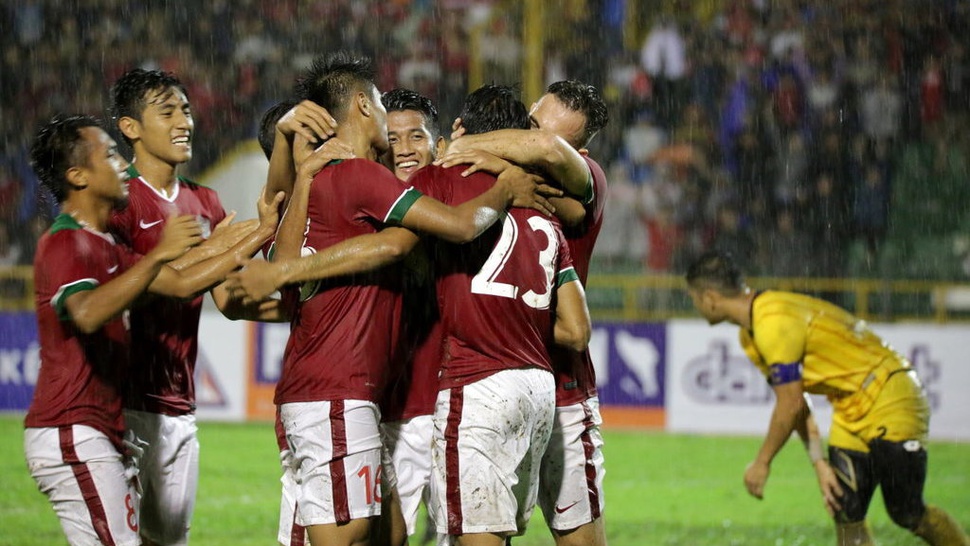 Timnas Indonesia vs Mongolia di Tsunami Cup: Skor Babak Pertama 3-1