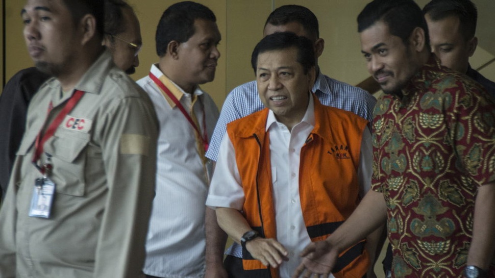 Sidang Setya Novanto akan Dipimpin Ketua Pengadilan Negeri Jakpus