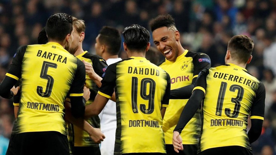 Hasil Borussia Dortmund vs Atletico Madrid, Skor Akhir 4-0