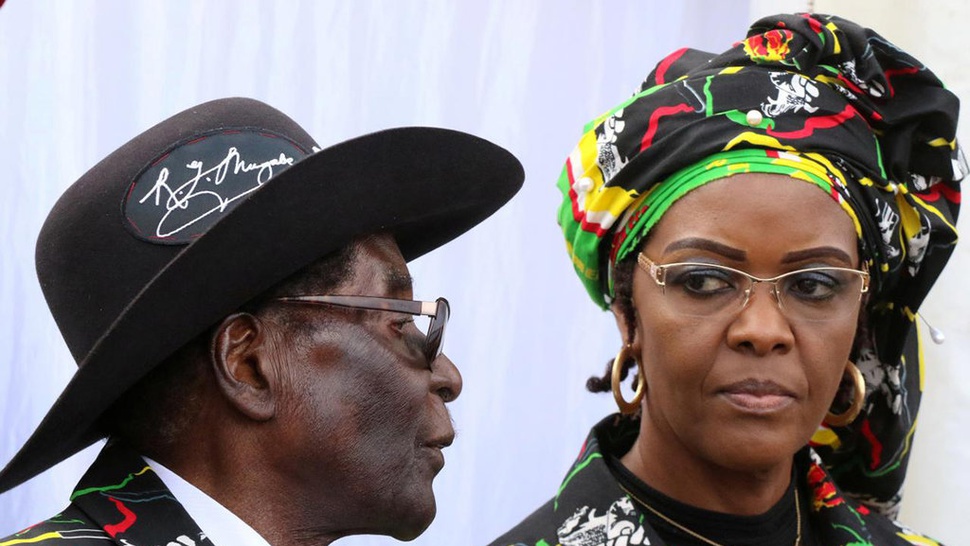 Anak-Istri Mugabe Masih Hidup Mewah di Atas Derita Rakyat Zimbabwe