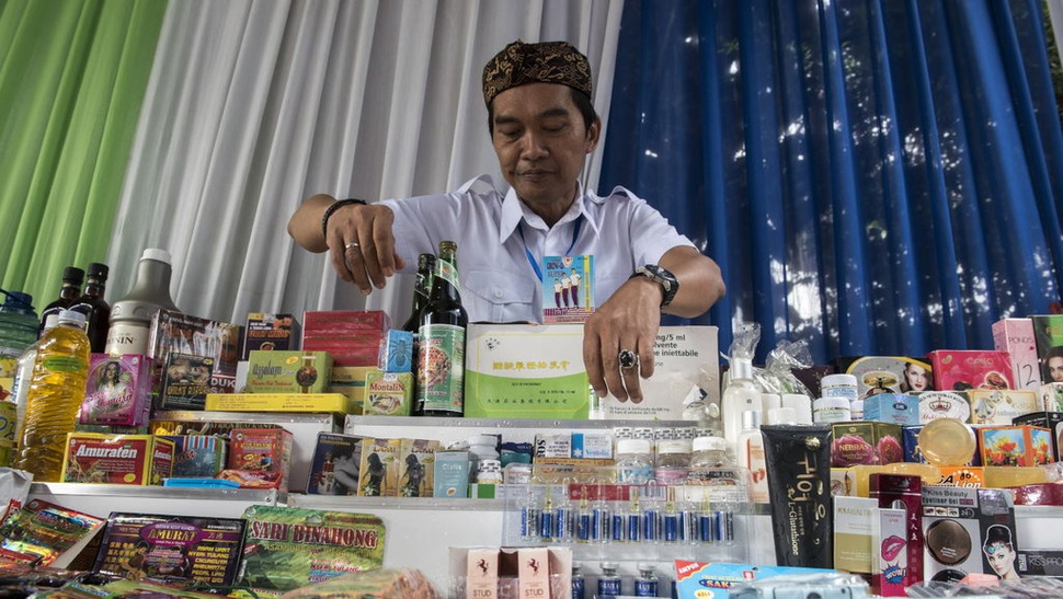 BPOM Sita Obat Tradisional Ilegal Senilai Rp15,7 Miliar di Jakarta