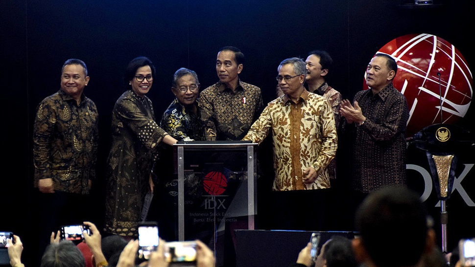 IHSG Catat Rekor Baru di Akhir 2017, Jokowi: Ini di Luar Perkiraan 