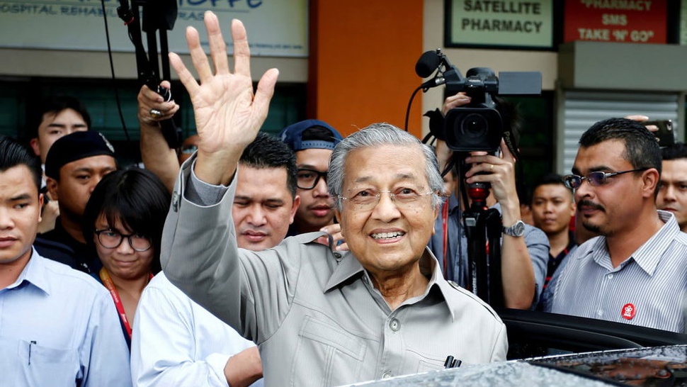Mahathir Mohamad Jadi Perdana Menteri Usai Menang Pemilu Malaysia