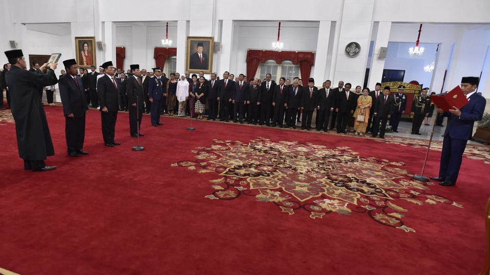 Jumlah Kekayaan 4 Pejabat yang  Baru Dilantik Jokowi