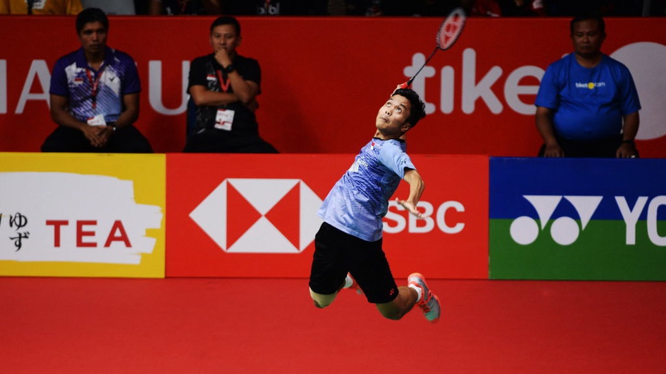 Hasil Badminton Asia Championships 2018: Ginting Tersingkir