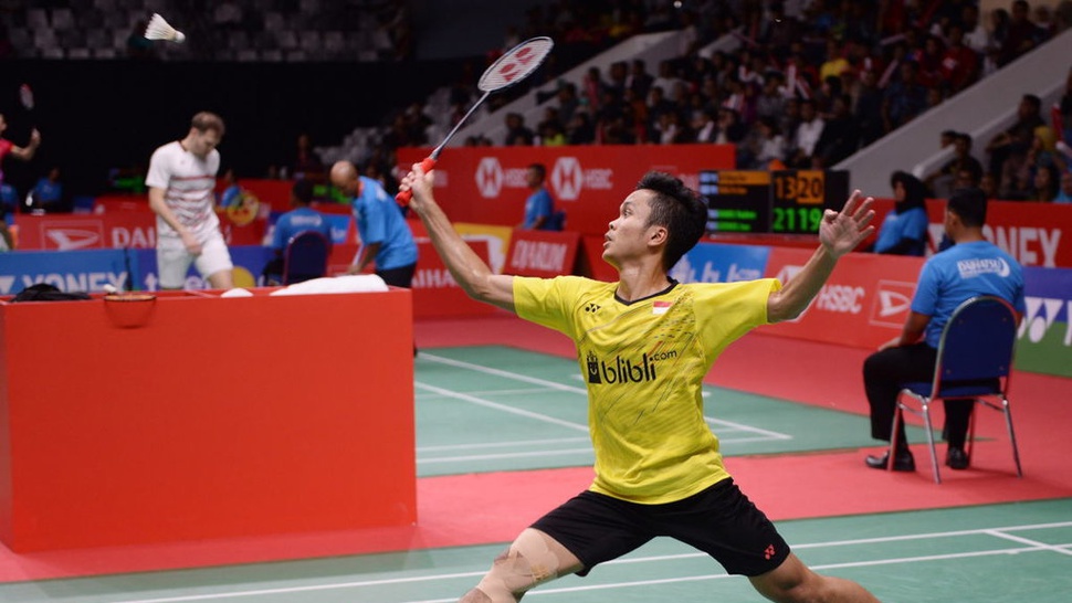 Hasil Indonesia Masters 2018: Dua Tunggal Putra ke Perempat Final