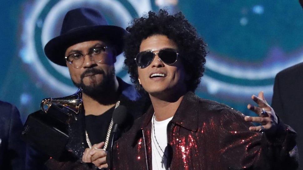 Daftar Pemenang Grammy Awards 2018: Bruno Mars Borong Penghargaan