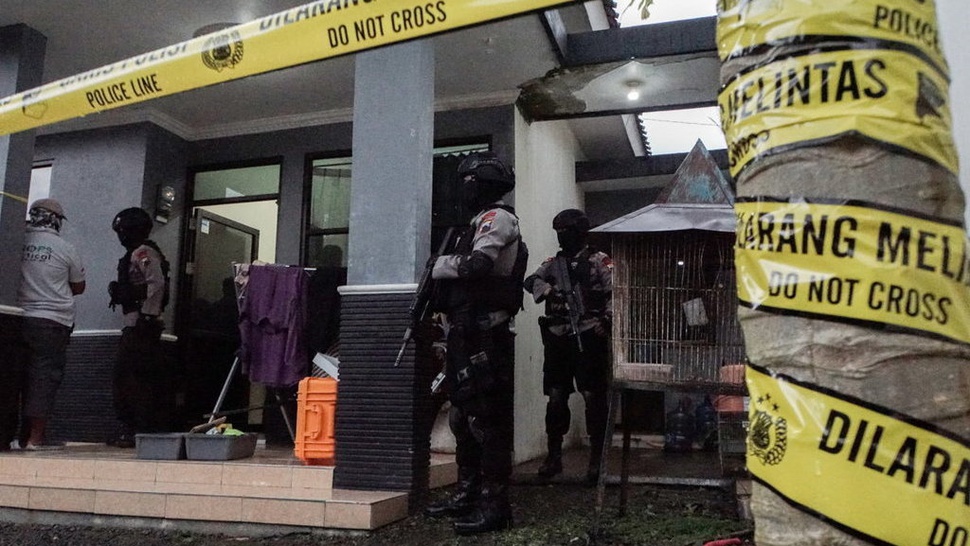 Rumah Terduga Teroris di Malang Digerebek Tim Densus 88