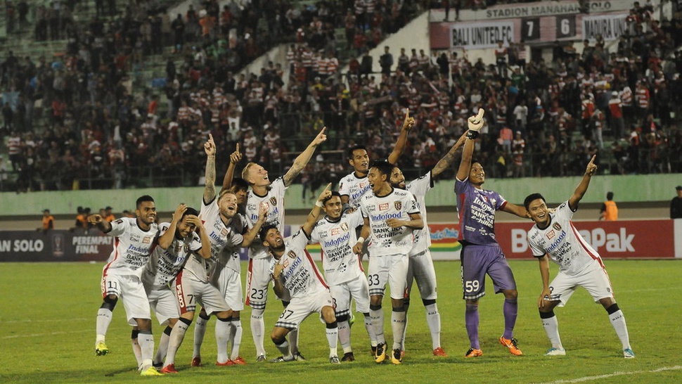 Suporter Yakin Bali United Tantang Persija di Final Piala Presiden 