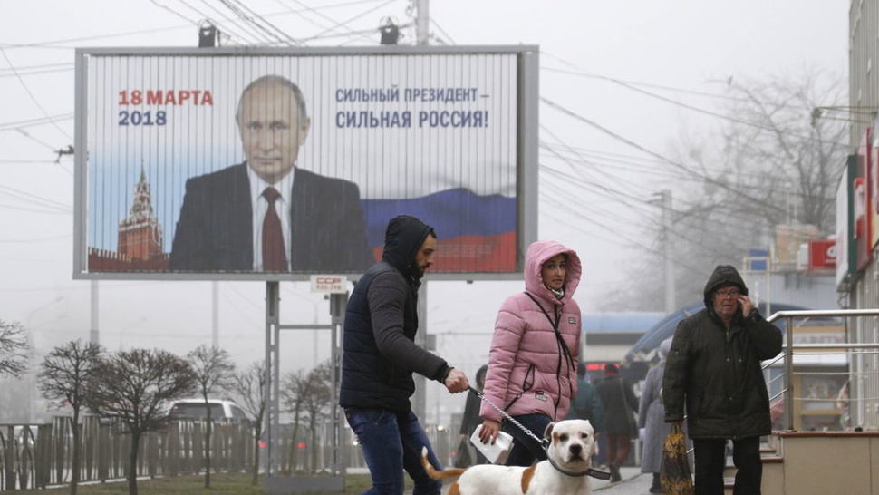 Pemilu Rusia 2018: Oposisi Berserak, Putin Diperkirakan Menang