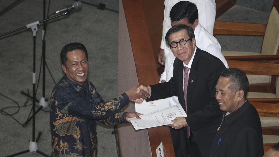 PPP-Nasdem Minta Jokowi Buat Perppu untuk Batalkan Revisi UU MD3