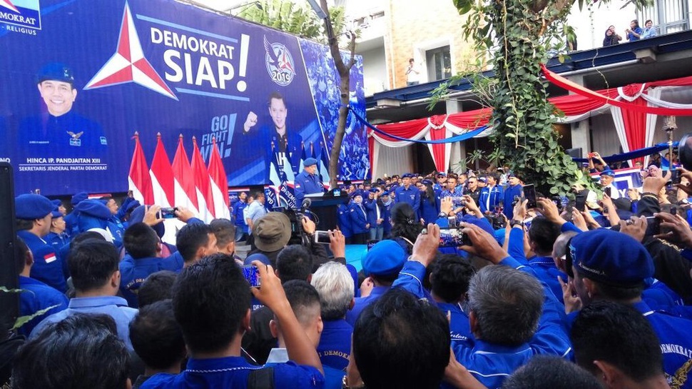 AHY Jadi Komandan Tim Pemenangan Demokrat di Pemilu 2019
