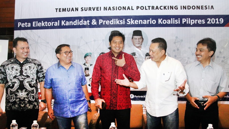Survei Poltracking: Cuma Ada 2 Capres Kuat, Jokowi Ungguli Prabowo 
