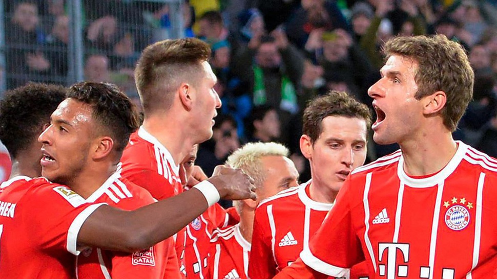 Hasil Augsburg vs Bayern Munchen: Pangkas Jarak Dengan Dortmund