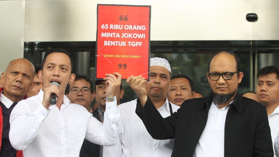 Novel Baswedan Kembali Desak Presiden Jokowi Bentuk TGPF 