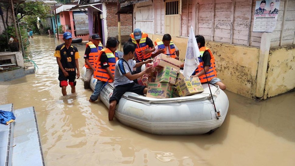 BPBD: 2.180 Jiwa dan 465 Rumah Terdampak Banjir di Serang