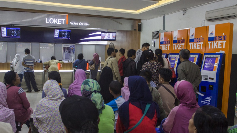 Tiket Kereta Ekonomi untuk Lebaran Jakarta-Cirebon Habis Terjual