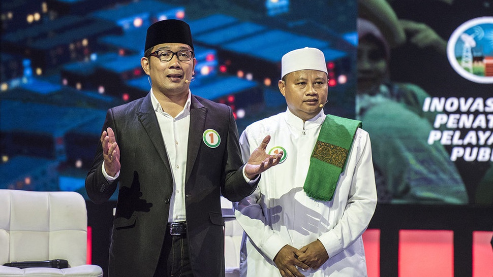 Nuansa Islami Ridwan Kamil dan Raibnya Uu Ruzhanul dalam Debat